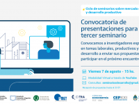 Ciclo de Seminarios sobre Mercado de Trabajo y Desarrollo Productivo