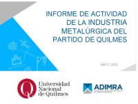 Boletín de Actividad de la Industria Metalúrgica del partido de Quilmes. Mayo 2020.