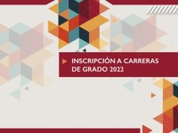 Inscripciones 2022 UNQ
